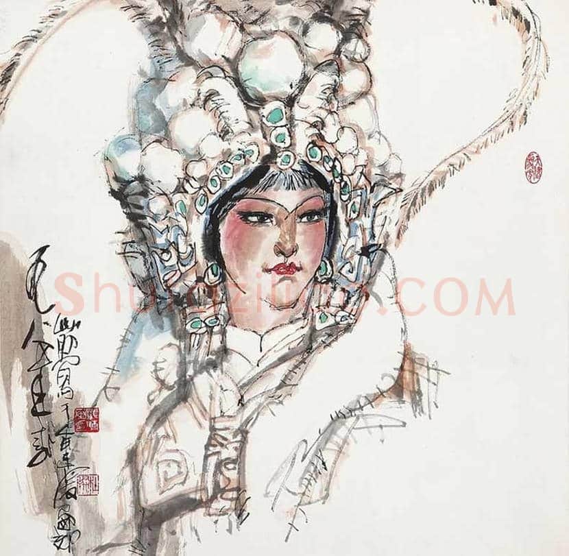 杜显清人物画作品欣赏 | 书画常识
