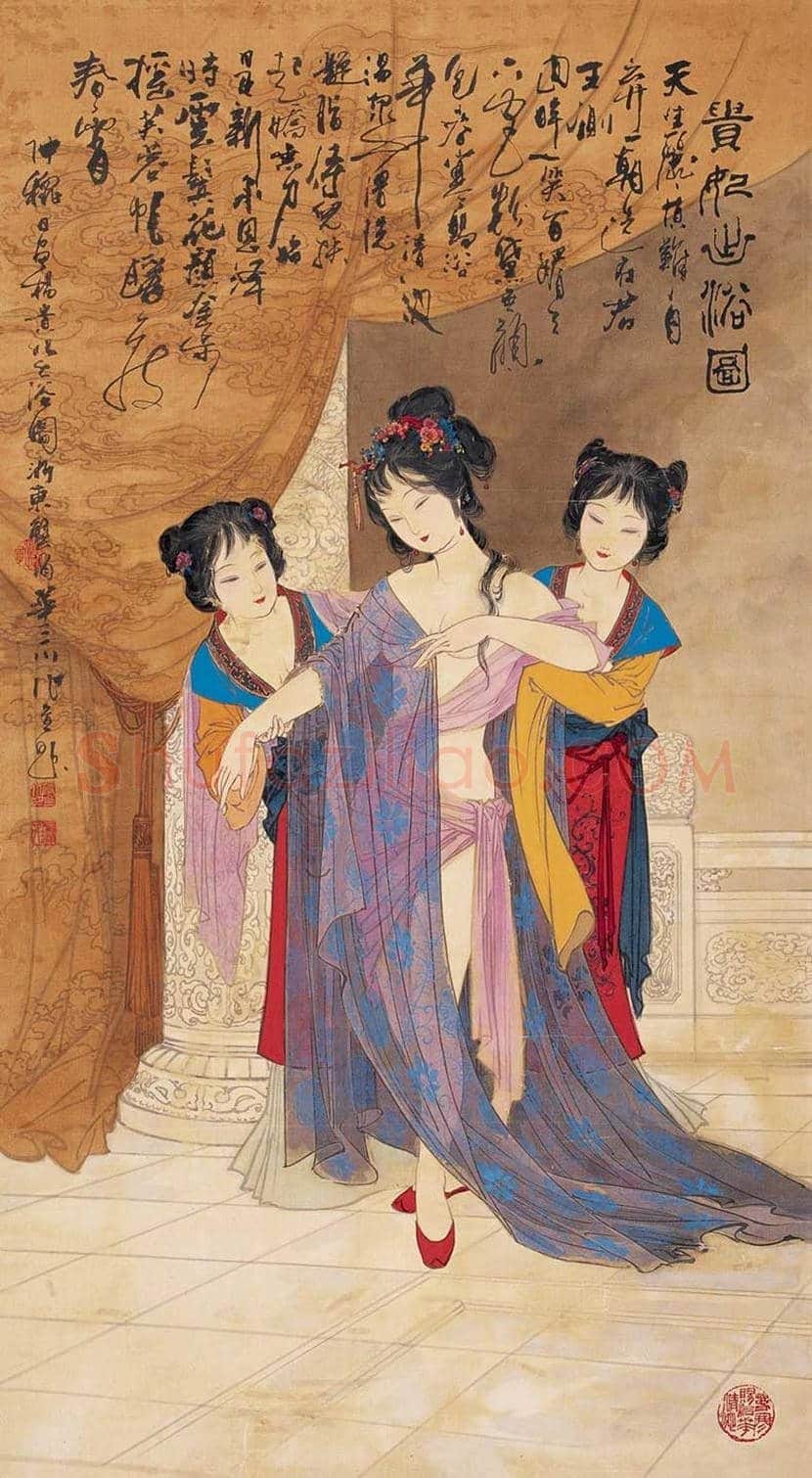华三川工笔仕女作品欣赏 | 书画科普
