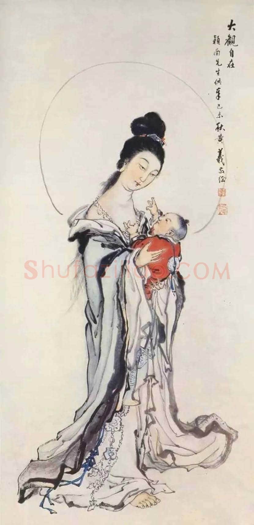 黄羲人物画作品欣赏 | 书画常识