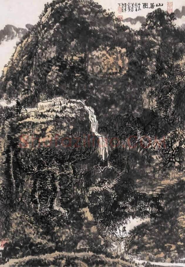 绘画奇人黄秋园作品欣赏(100幅) | 书画百科