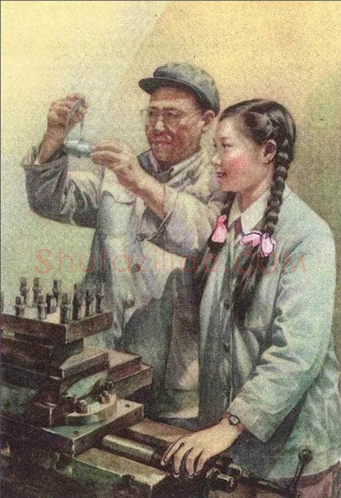 新中国年画上的工农兵形象 | 书画常识
