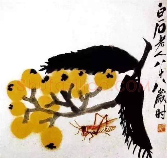 吴昌硕等三位大师画笔下的枇杷 | 书画讲解