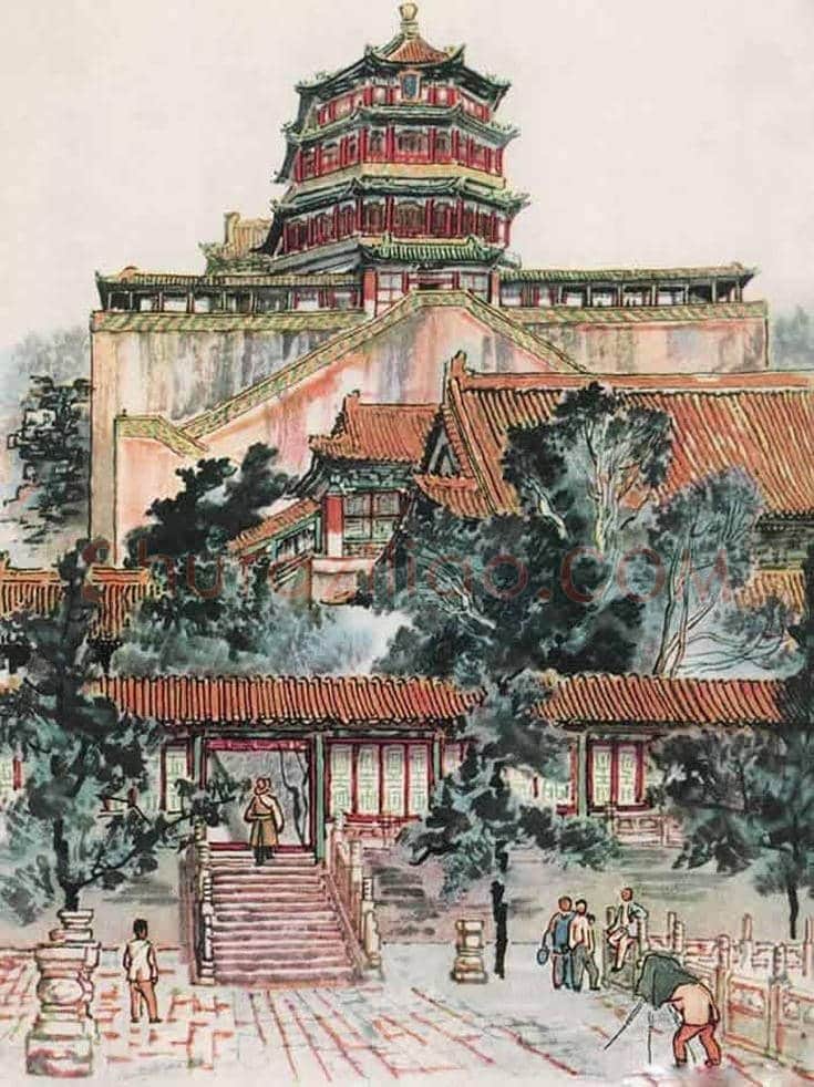 张仃水墨画作品欣赏 | 书画科普