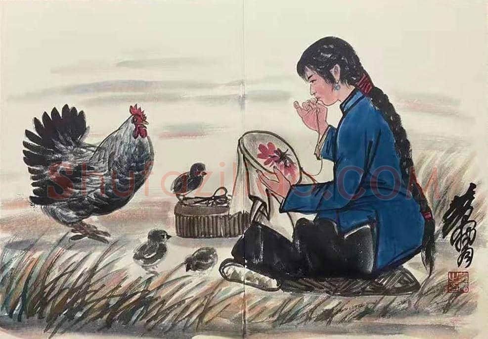 黄胄精品《人物集册》，惊艳面世 | 国画赏析