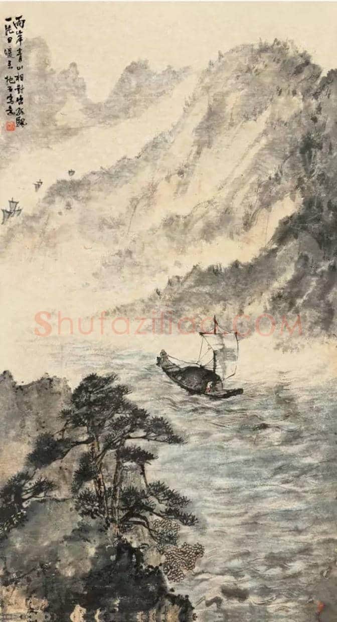 傅抱石绘画所呈现的中国古詩意境【名人字画欣赏】 | 书画学堂