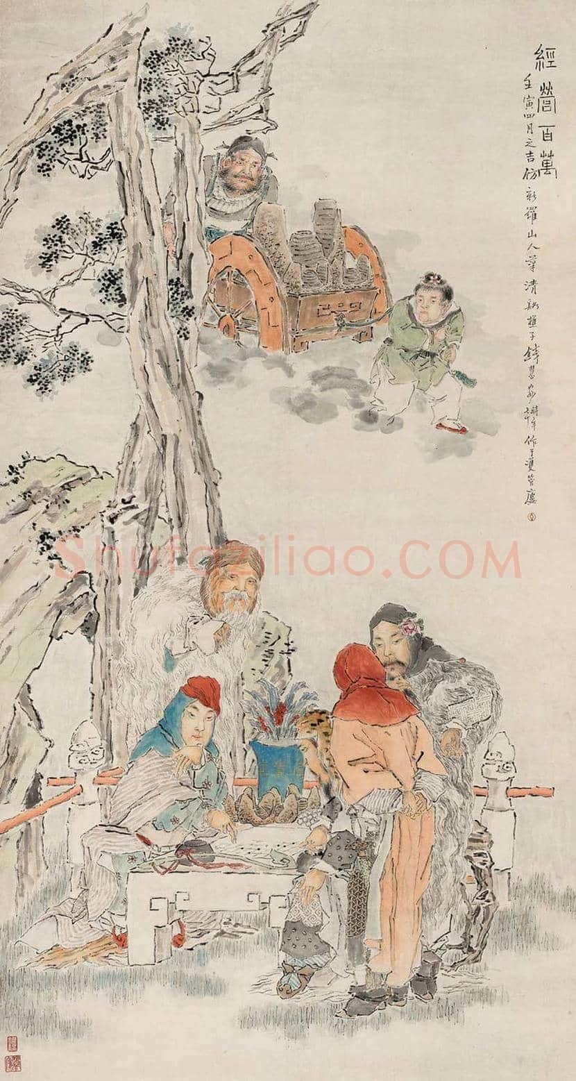 钱慧安作品欣赏 | 书画资料
