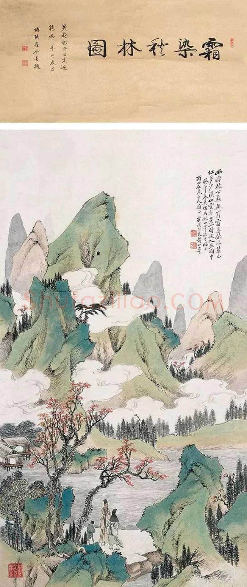 黄山寿山水画作品欣赏 | 书画科普