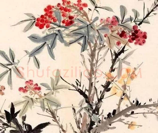 王雪涛《百卉图》中国小写意花鸟绘画巅峰之作 | 书画资料