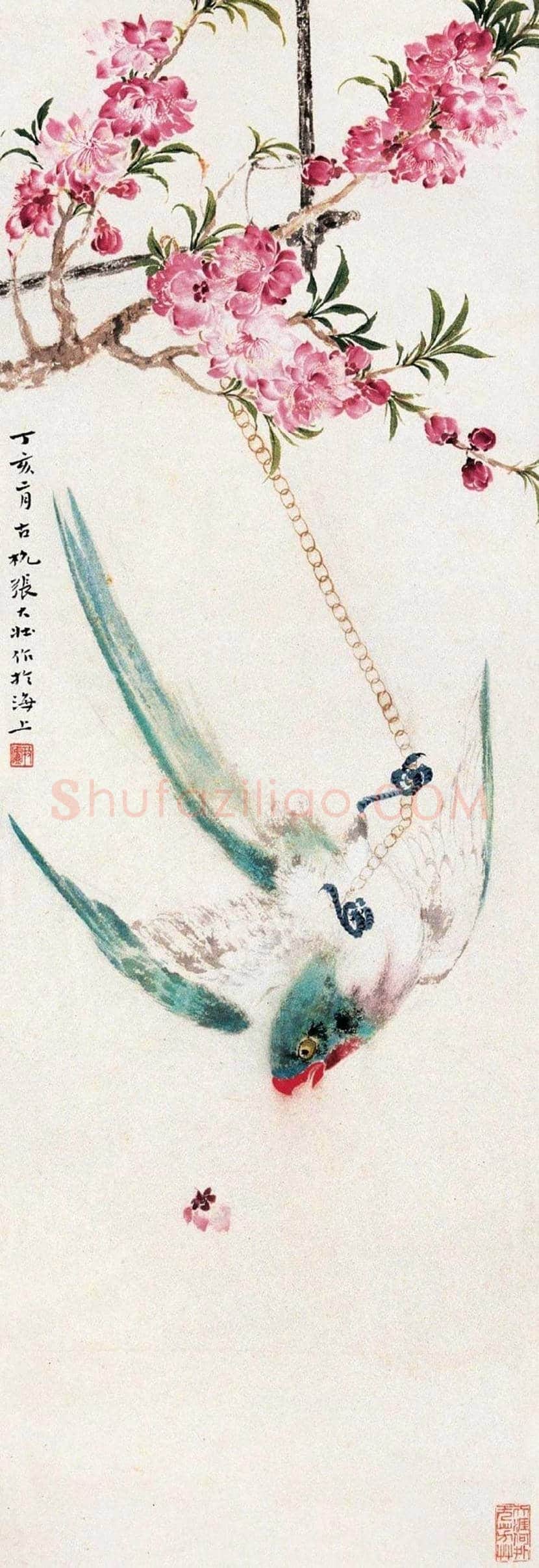 张大壮花鸟画作品欣赏 | 书画文摘