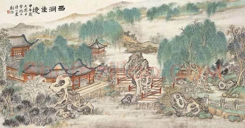 陆小曼作品欣赏 | 书画文摘