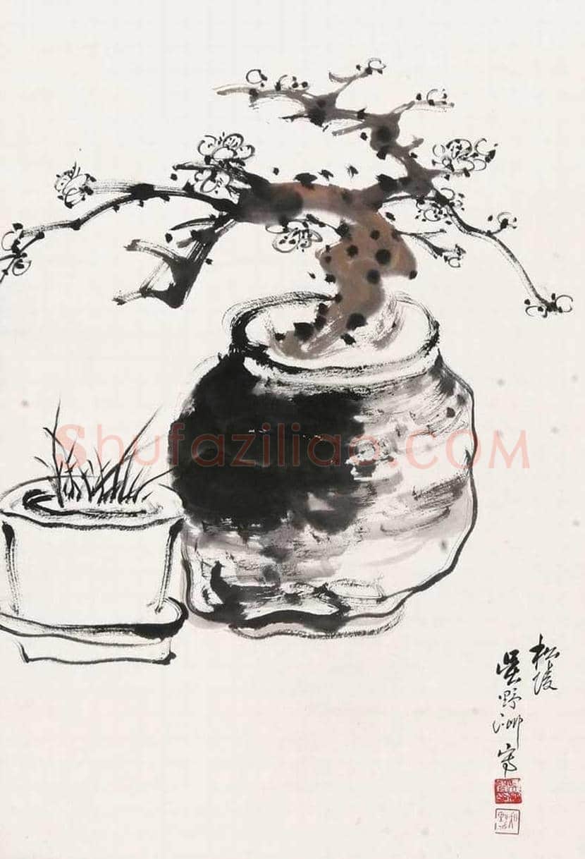 吴野洲国画作品欣赏 | 书画学堂