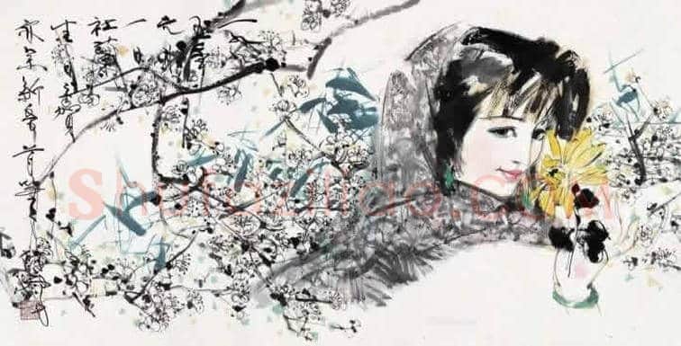 林墉精品水墨人物作品欣赏 | 书画讲解