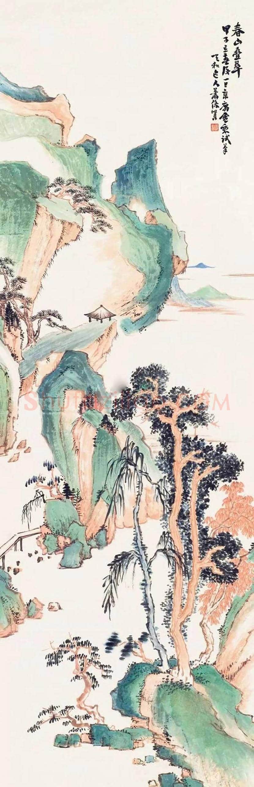 萧俊贤山水画欣赏 | 书画常识