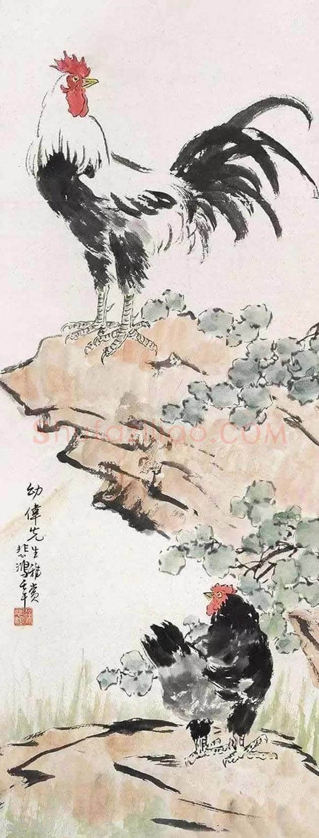 徐悲鸿笔下的46幅家畜图,形象生动 | 书画文摘