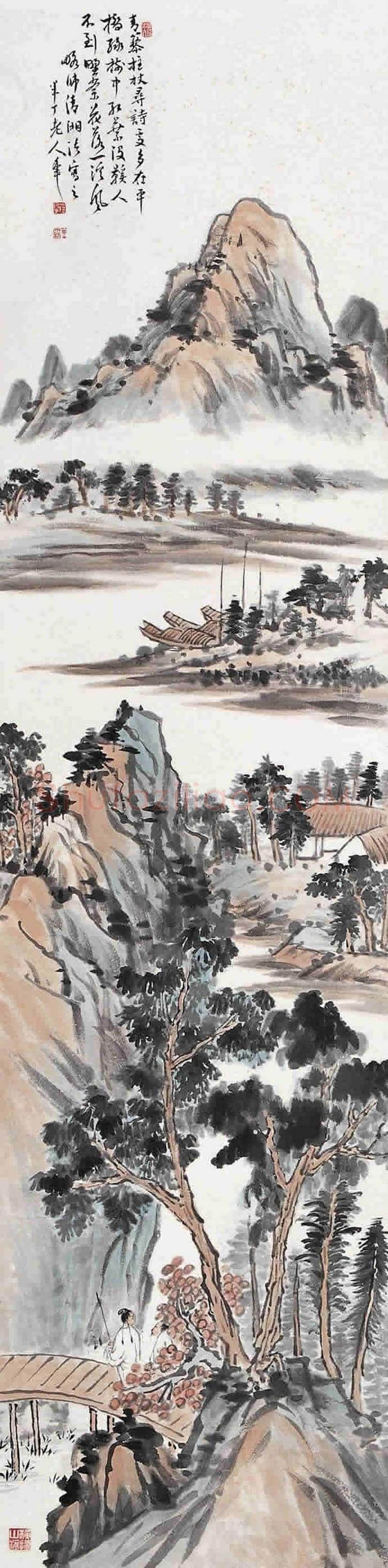 陈半丁山水画欣赏 | 书画知识
