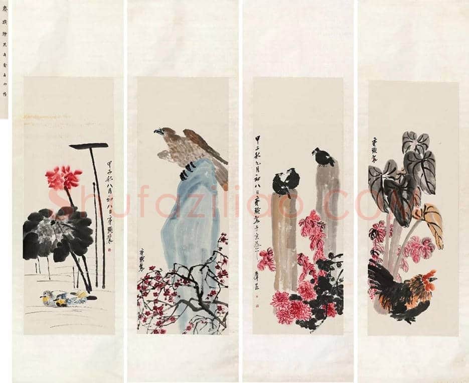 齐白石拍卖最贵的花鸟画都有哪些？ | 书画百科