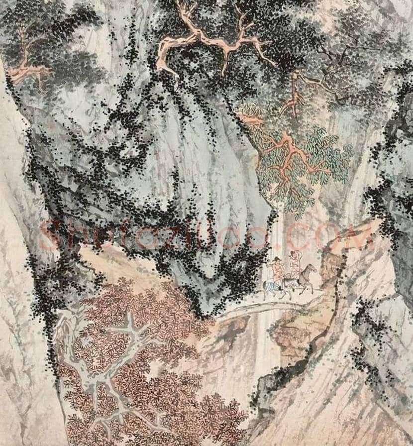陈少梅早期山水画代表作《征聘图》欣赏 | 书画常识