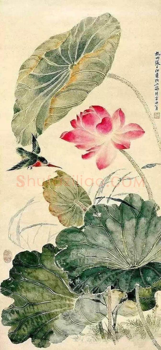 海派画家四大名旦的花鸟画作欣赏 | 书画科普