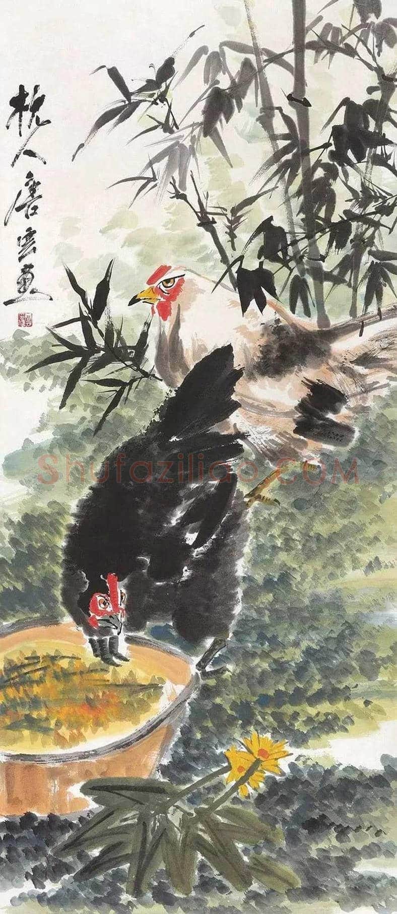 唐云花鸟画作品欣赏 | 书画学堂