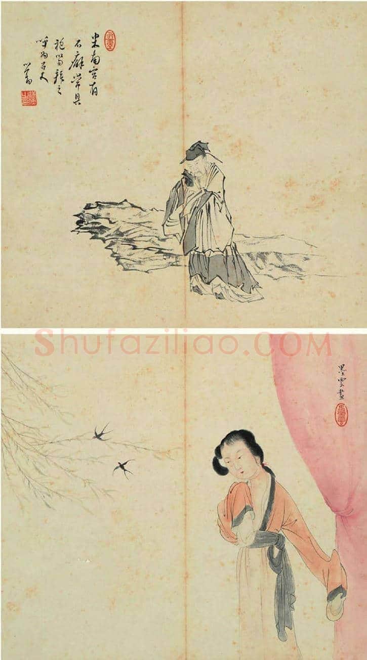 溥儒人物画欣赏【50幅高清大图】 | 书画知识