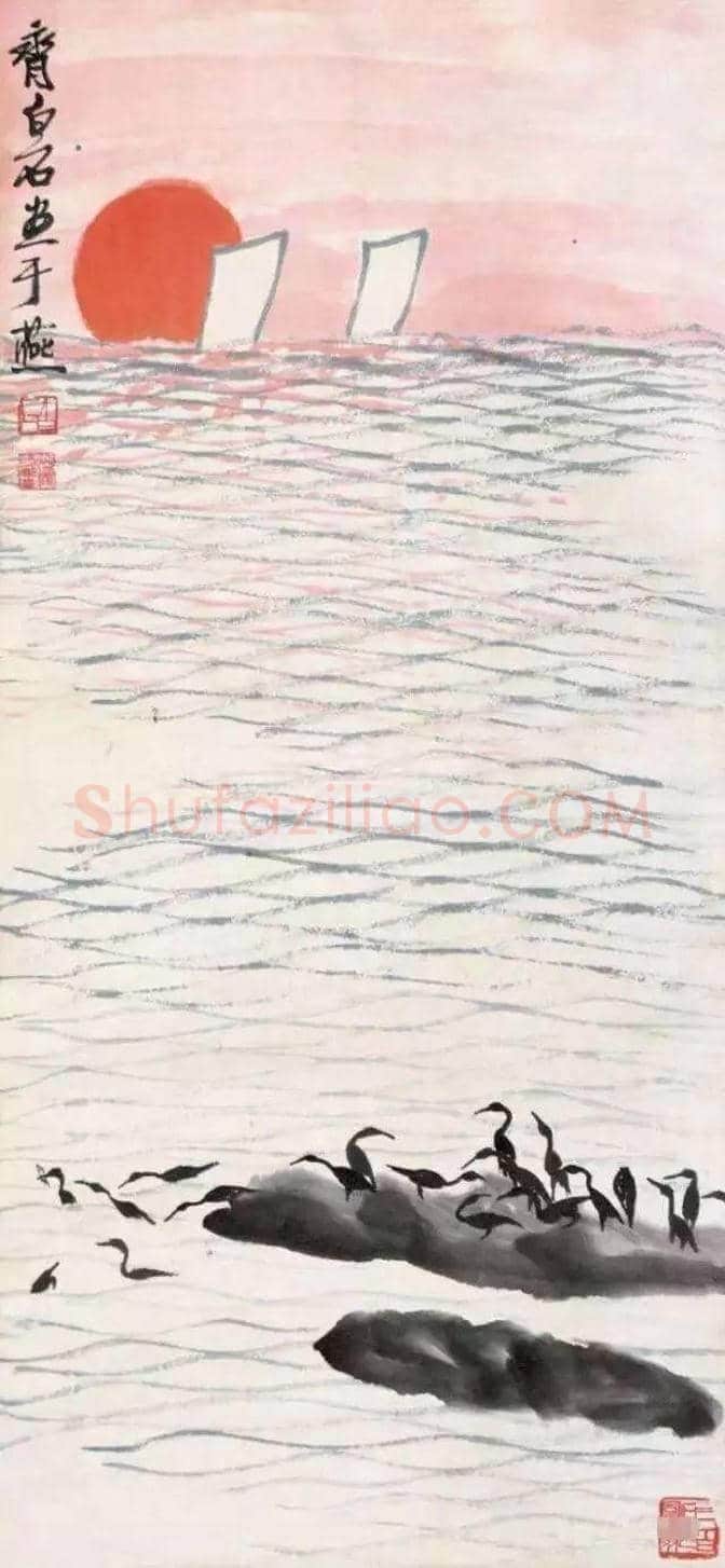 齐白石山水画:一笔一画皆真意 | 书画文摘