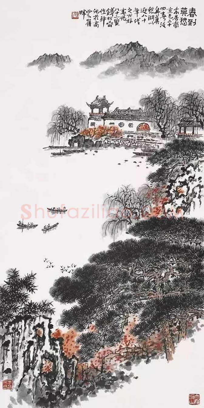 钱松岩丨钱松嵒作品欣赏 | 书画百科