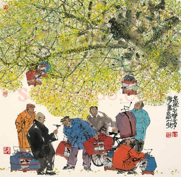 马海方作品欣赏【100幅高清大图】 | 书画文摘