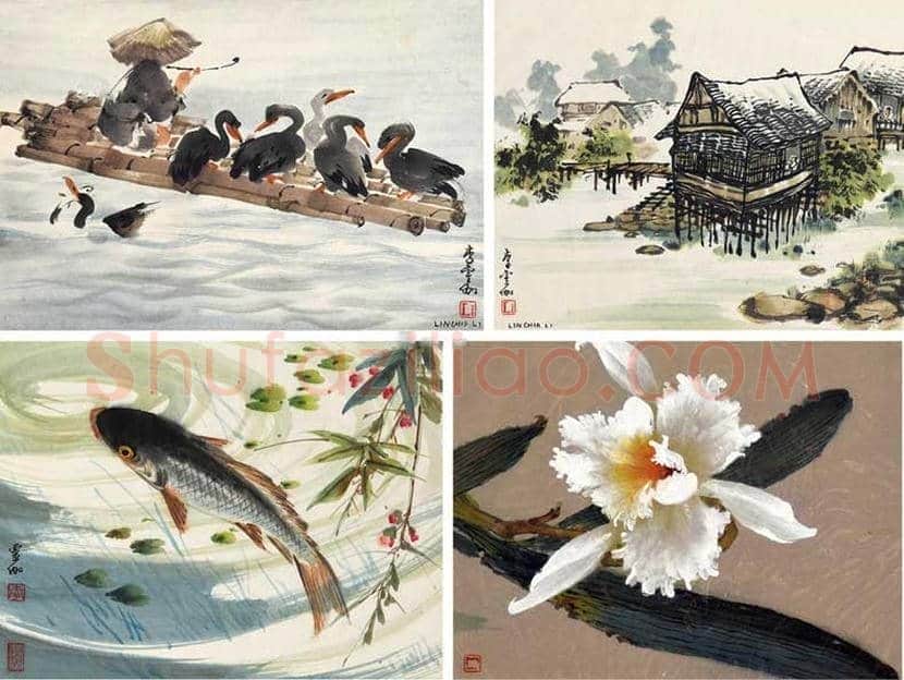 李灵伽作品欣赏 | 书画知识