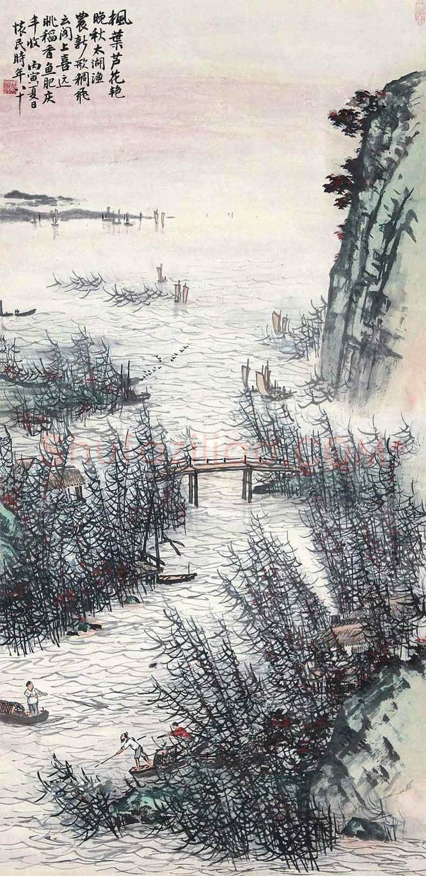 周怀民山水画作品欣赏 | 书画科普