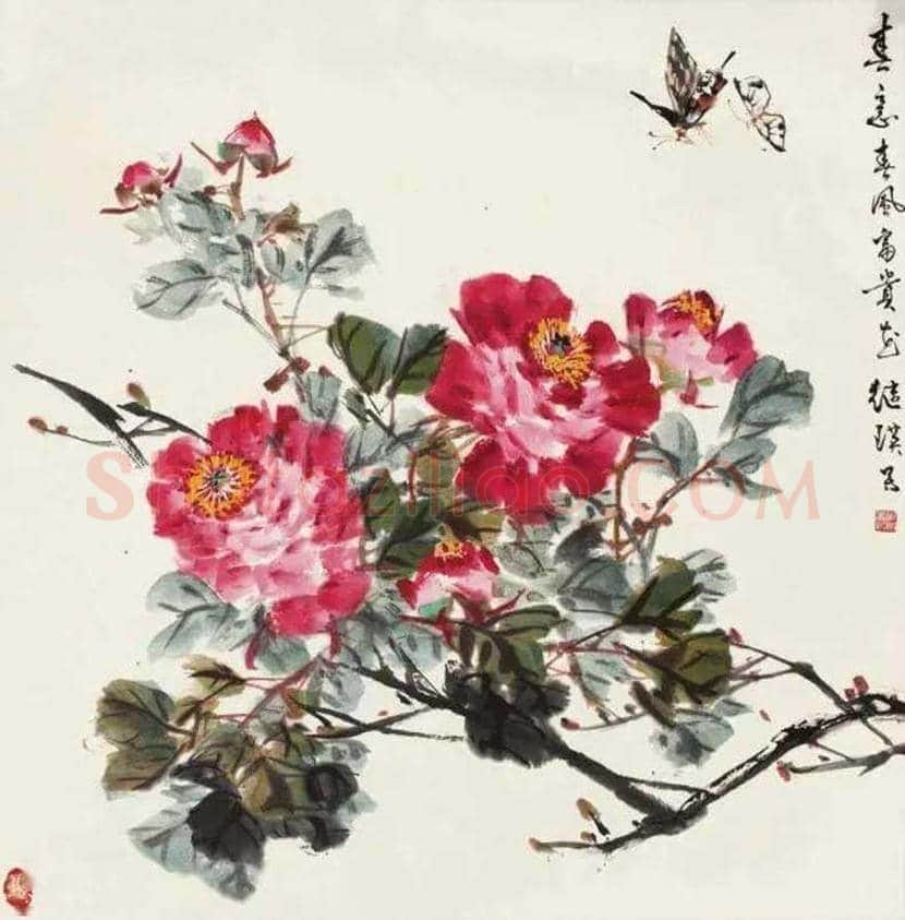 刘继瑛花鸟画欣赏 | 书画知识