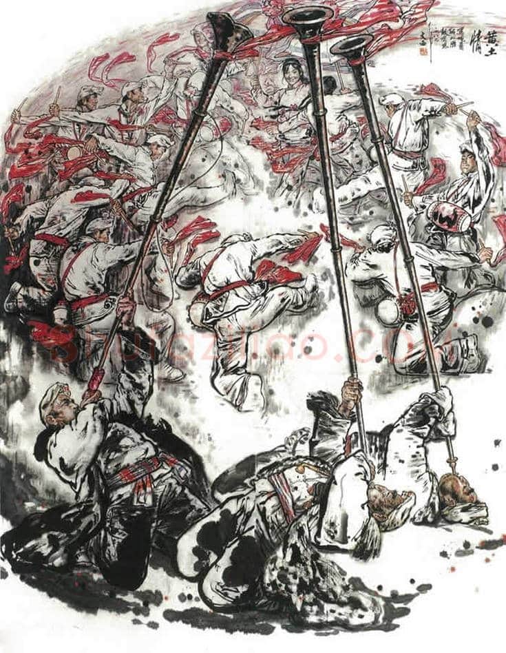 刘文西作品欣赏丨一文看懂刘文西 | 书画文摘