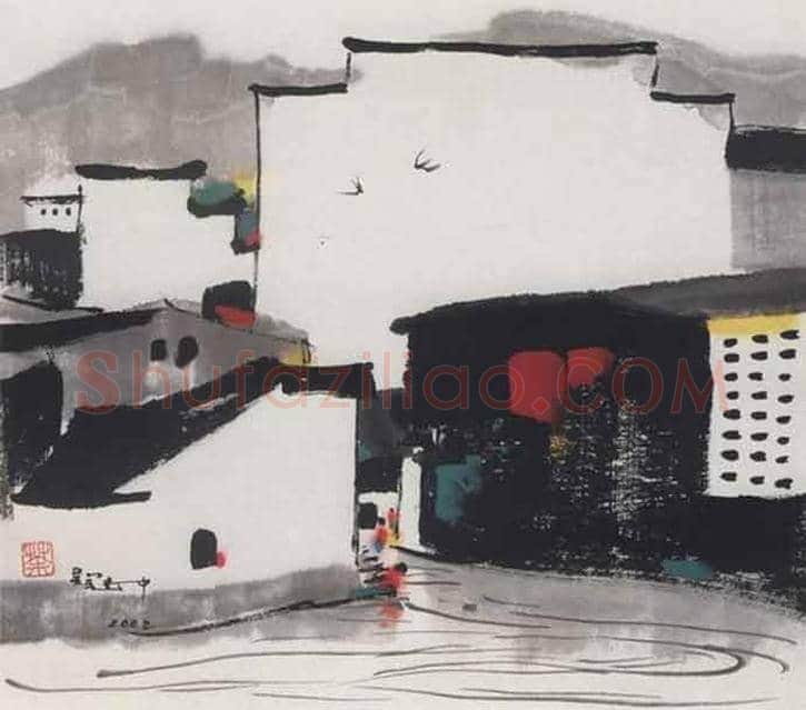 吴冠中66件(本)绘画艺术作品捐赠清华 | 书画讲解