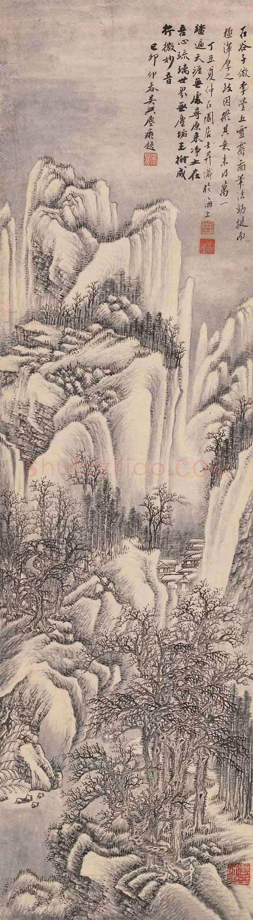 张石园山水画作品欣赏 | 书画文摘