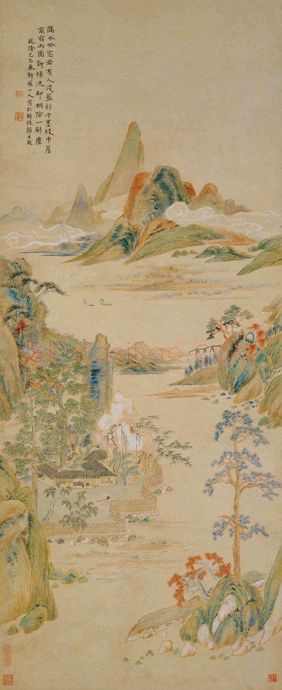 华岩作品高清大图 | 传世国画赏析