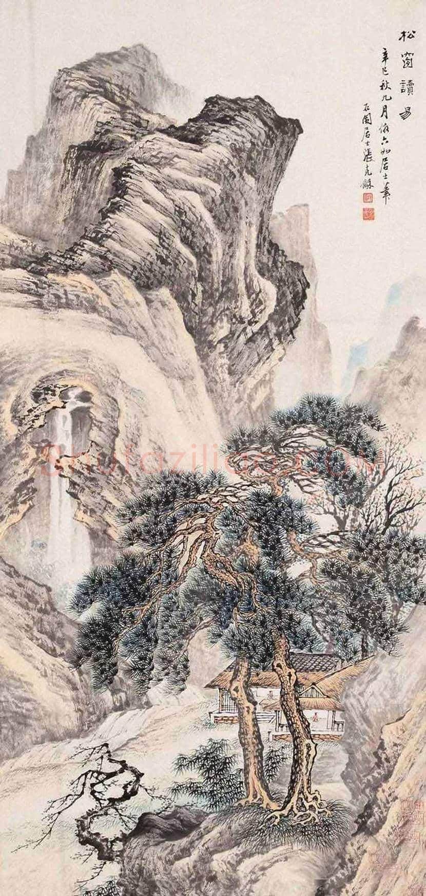 张石园山水画作品欣赏 | 书画文摘