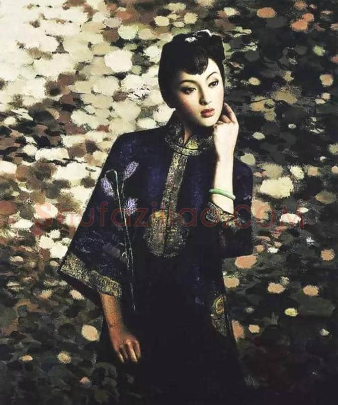 谢楚余笔下的女神们 | 书画讲解