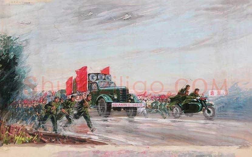红色画家董辰生的插图作品欣赏 | 书画学堂