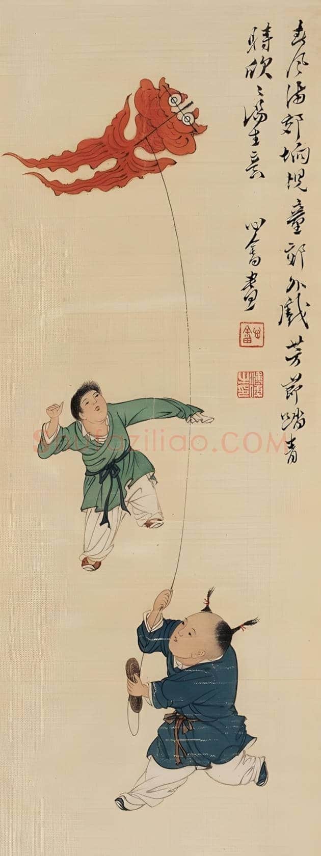 溥心畬画作欣赏 | 书画科普