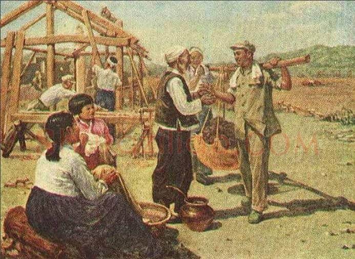 新中国年画上的工农兵形象 | 书画常识