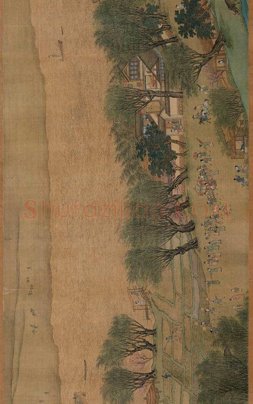 仇英《清明上河图》 欣赏 | 著名国画图片