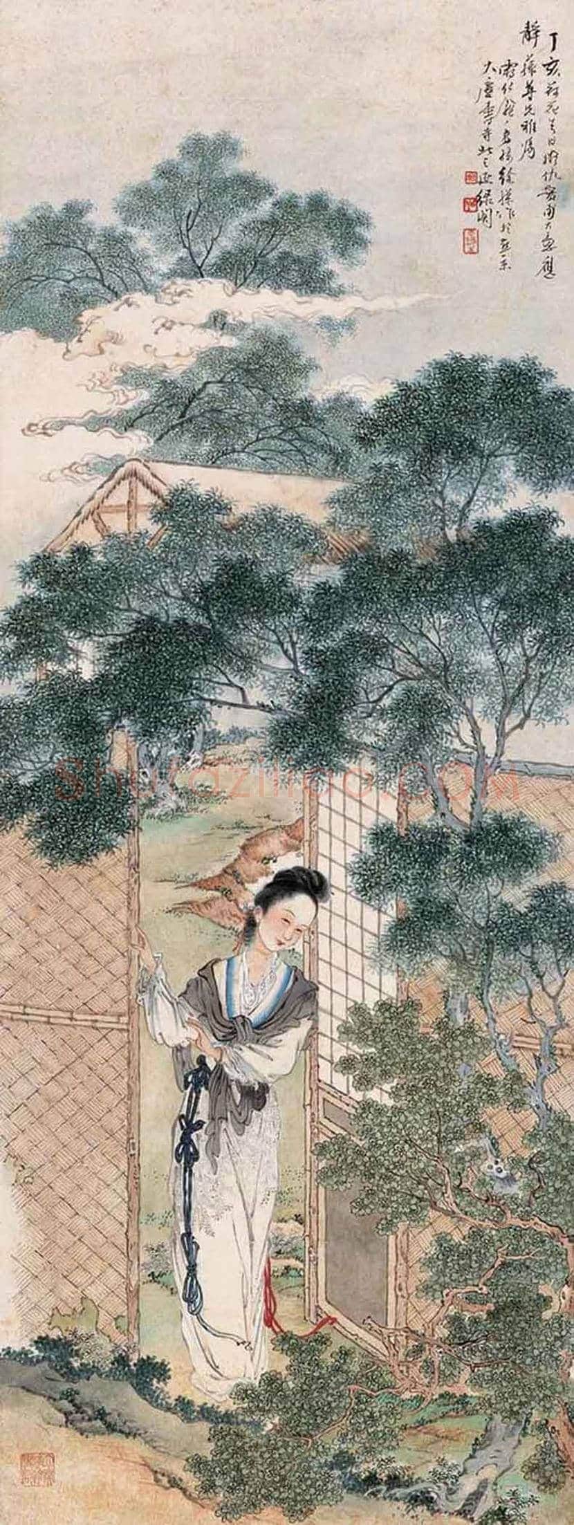 徐燕孙人物画作品欣赏 | 书画讲解
