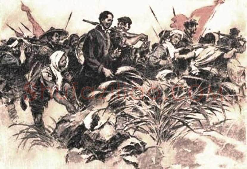 红色画家董辰生的插图作品欣赏 | 书画学堂