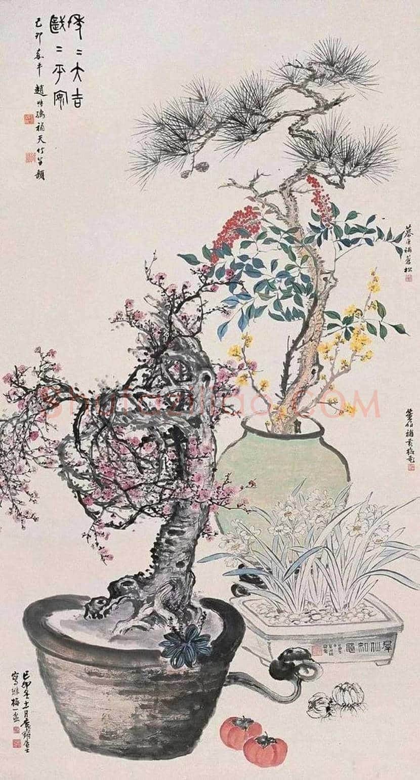 赵叔孺花鸟画欣赏 | 书画科普