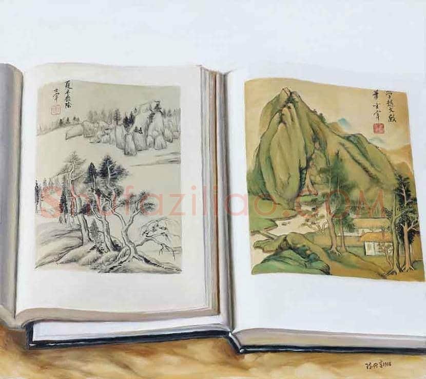 陈丹青印刷品写生系列 | 书画知识