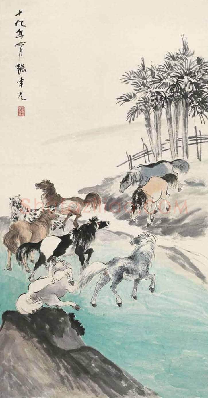 张聿光作品欣赏 | 著名国画图片