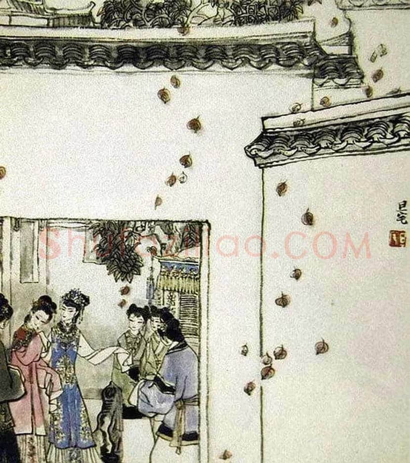 刘旦宅红楼梦插画欣赏 | 书画学堂