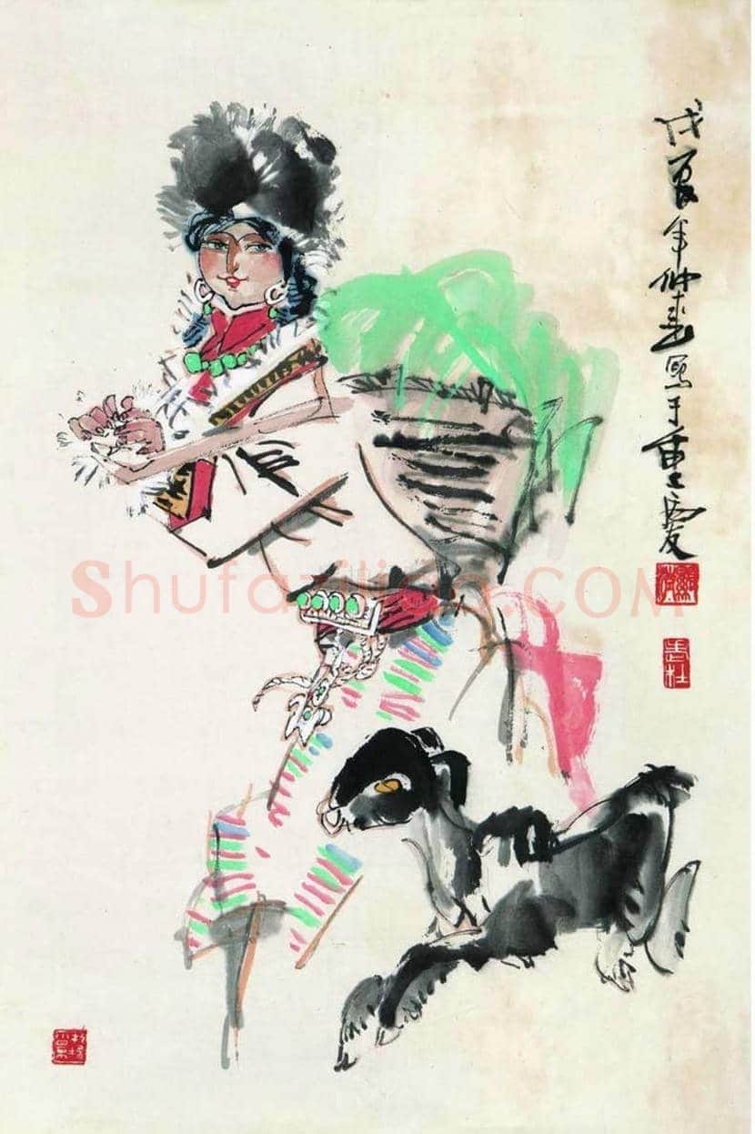 杜显清人物画作品欣赏 | 书画常识