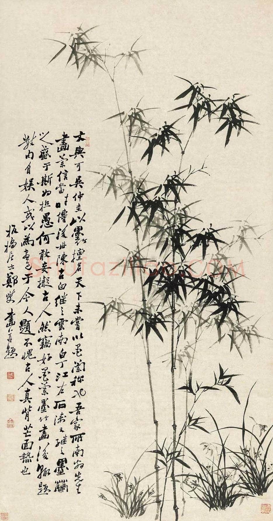 郑板桥竹子价格,多少钱一平尺? | 书画科普