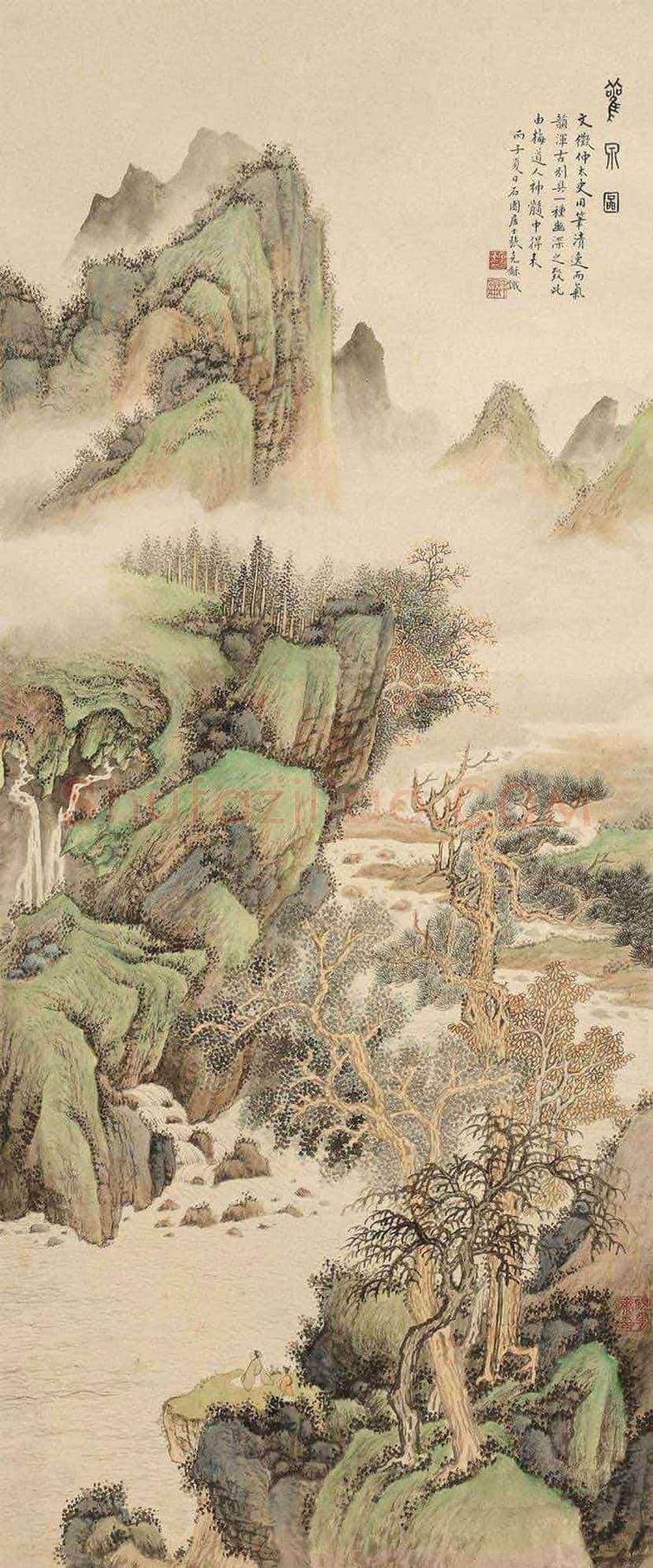 张石园山水画作品欣赏 | 书画文摘