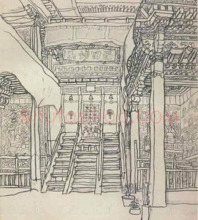 陈丹青的西藏速写欣赏 | 书画学堂